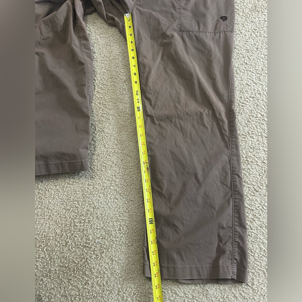 Mountain Hardwear Women’s Size 14 Regular Brown Hiking Pants Outdoor - Picture 6 of 8